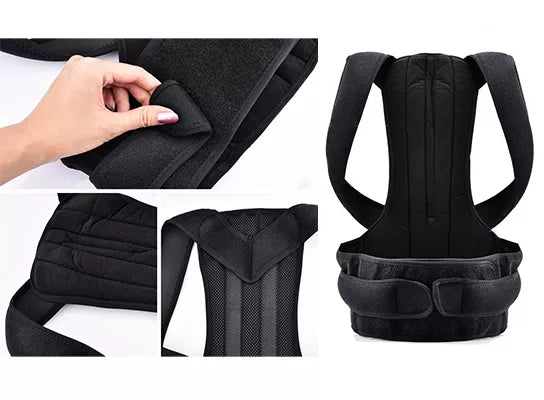 RoyaleGlow Adjustable Posture Corrector for Better Support