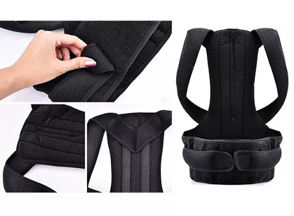 RoyaleGlow Adjustable Posture Corrector for Better Support