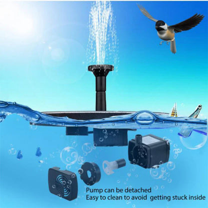 RoyaleGlow Solar Fountain Pump Floating Water Decor Setup