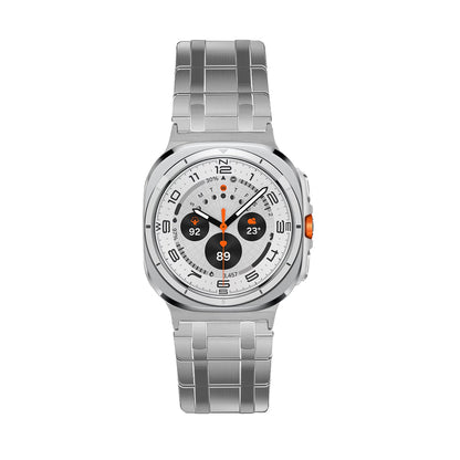 RoyaleGlow AP Frosted Stainless Steel Magnetic Band For Samsung Watch 7 Ultra