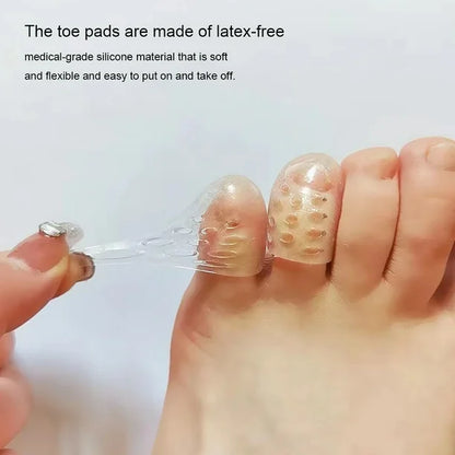 Royaleva Silicone Toe Protectors for Pain Relief Comfort