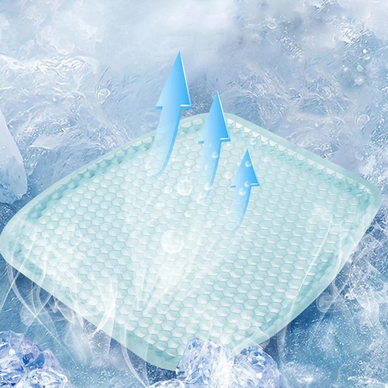 Royaleva Cooling Gel Car Seat Cushion for Comfort & Relief
