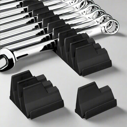Wrench Holder Organizer – Modular Toolbox Storage for 40 Wrenches with Magnetic & Non-Magnetic Options