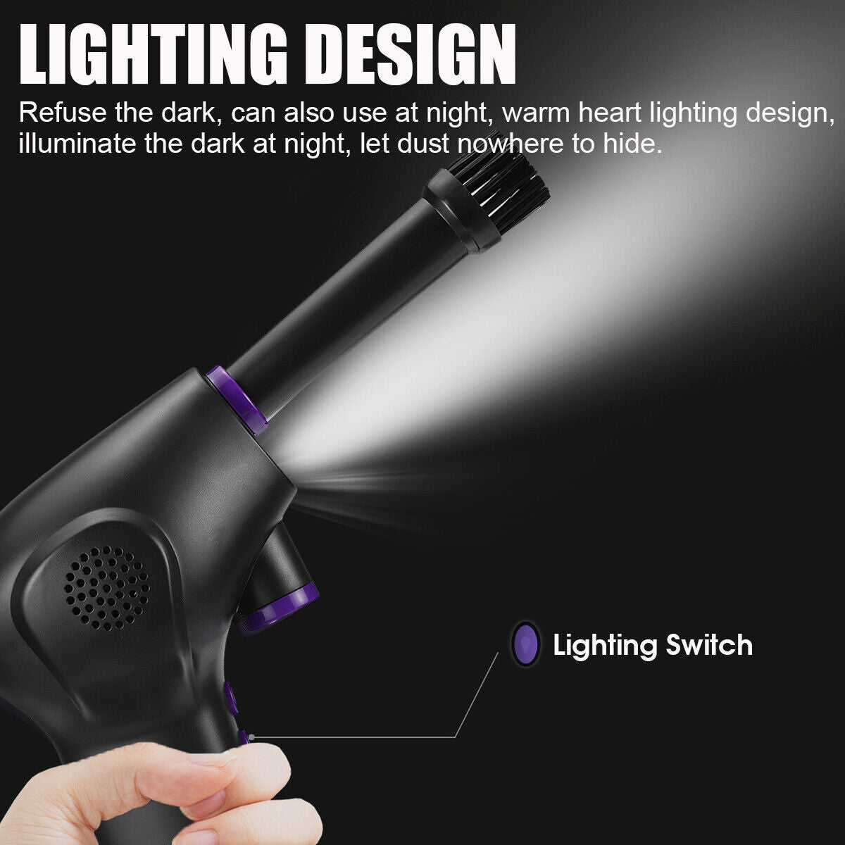 Luxora Cordless Air Duster for Electronics Cleaning