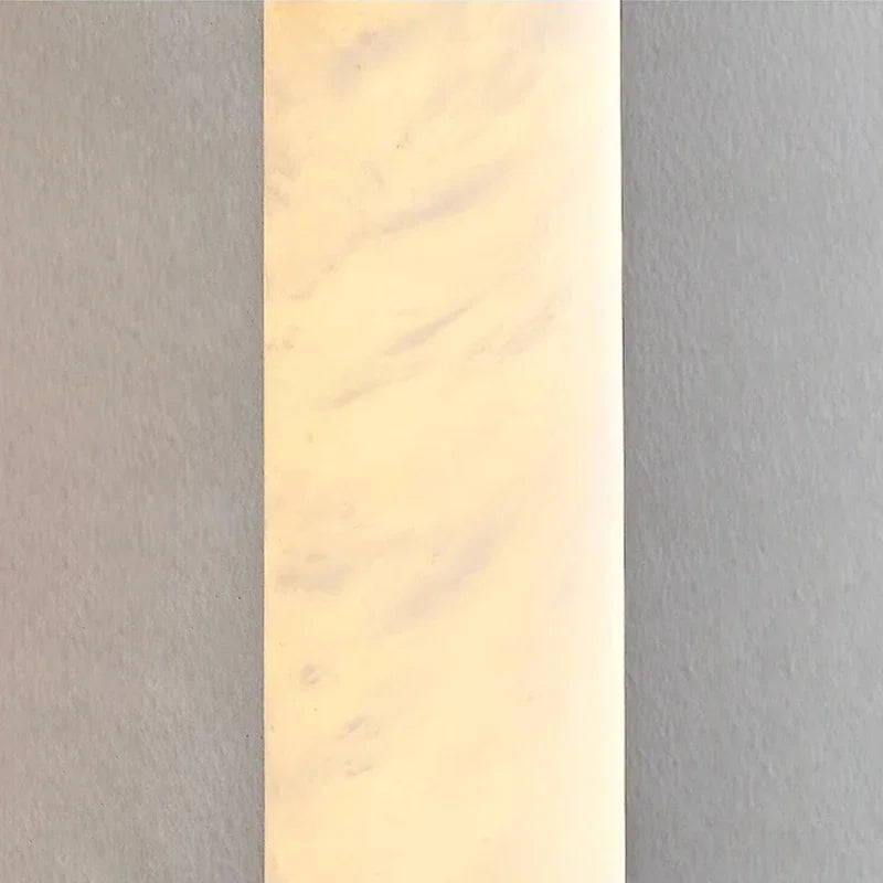 Royelux Alabaster Cylinder Wall Sconce - Brass Minimalist Modern Wall Light