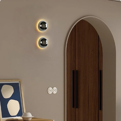 Royelux Wall Lamp for Indoor Use Medieval-Inspired Bauhaus Vintage Sconce with Warm Ambient Light