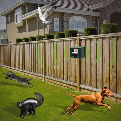 Royaleva Woodpecker Ultrasonic Repeller for Effective Bird Control - Get Rid of Woodpeckers