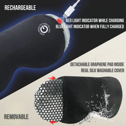 Royaleva Rechargeable Heated Eye Mask for Relaxation