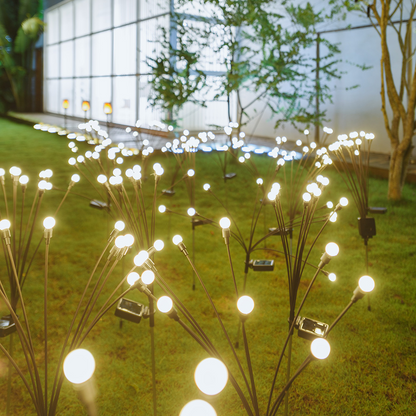 RoyaleGlow Swaying Solar Powered Firefly Lights for Outdoor Garden