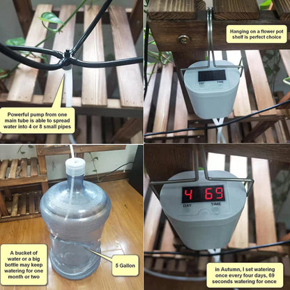 RoyaleGlow Smart Garden Auto Watering System for Healthy Plant Growth