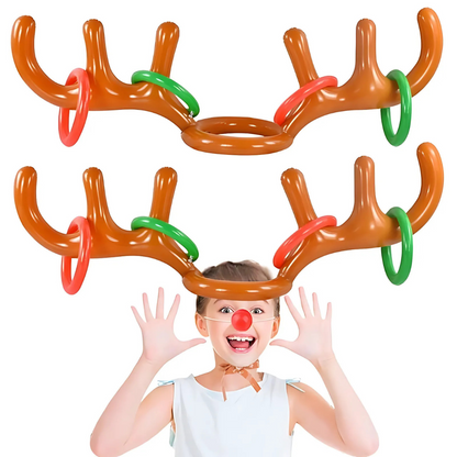 Royaleva Reindeer Antler Ring Toss Christmas Game