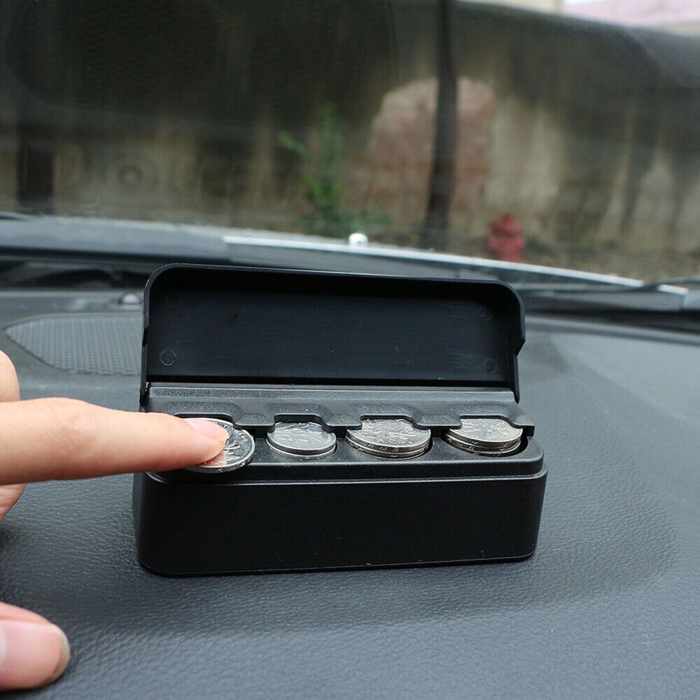 Luxora Car Coin Holder Easy Access Loose Change Storage