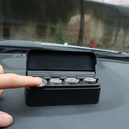 Luxora Car Coin Holder Easy Access Loose Change Storage