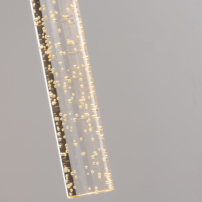 LuxRoyale Modern LED Bubble Sconce - Nordic Strip Wall Light for Home Decor
