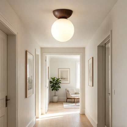 Lumora Japanese-Style Pendant Lamp With Adjustable Ambient Lighting For Living Rooms