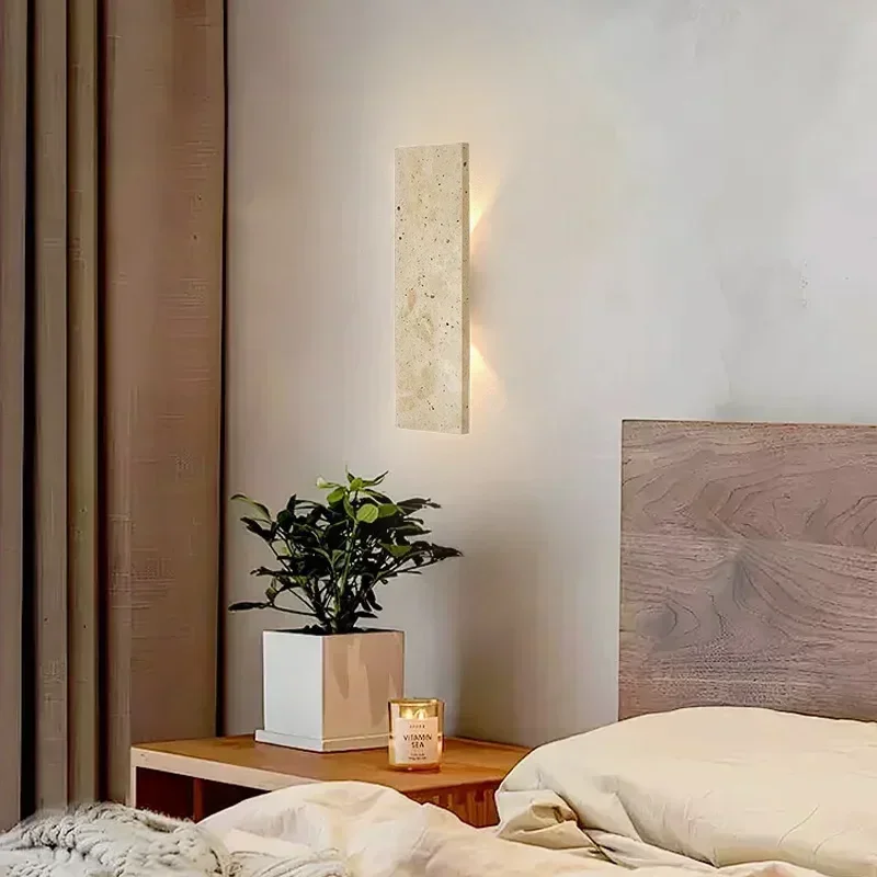 Rayvia Modern LED Outdoor Waterproof Concrete Wall Sconce Strip Light Dimmable Design