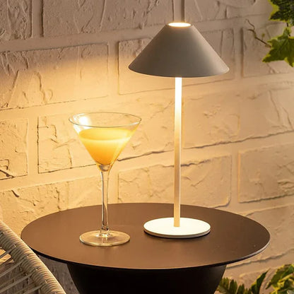 Royelux Cordless Cone Lamp - Dimmable & Waterproof