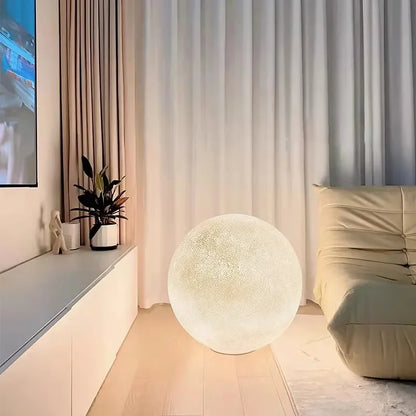Royelux 3D Printed Moon Lamp for Bedroom Decor - Realistic Lunar Night Light