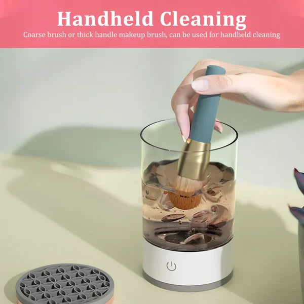 RoyaleGlow Automatic Electric Makeup Brush Cleaner