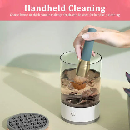 RoyaleGlow Automatic Electric Makeup Brush Cleaner