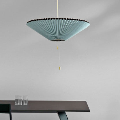 Royelux Pleated LED Pendant Light-Dimmable Modern Accordion Ceiling Fixture