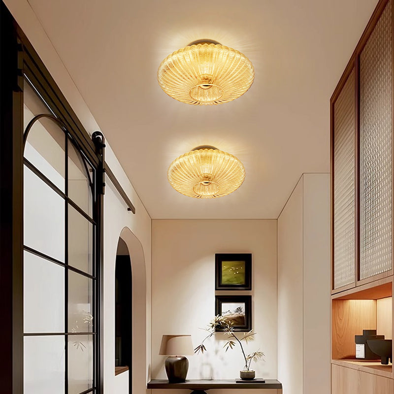 Royaleva Luxury Ribbed Glass Wall Sconce for Designer Home Lighting