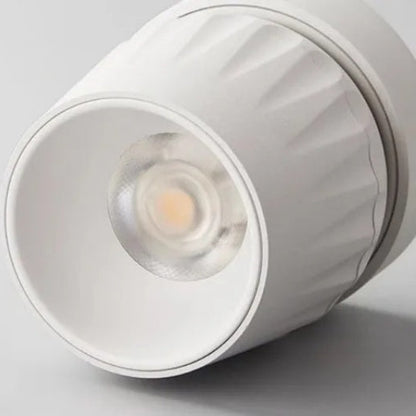 Lumora Sleek Black Dimmable LED Ceiling Spotlight