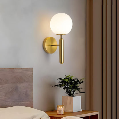 Lumora Modern Wireless Dimmable LED Wall Lamp with Touch Control