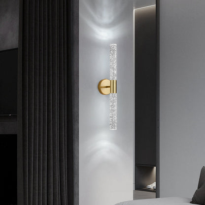 LuxRoyale Modern LED Bubble Sconce - Nordic Strip Wall Light for Home Decor
