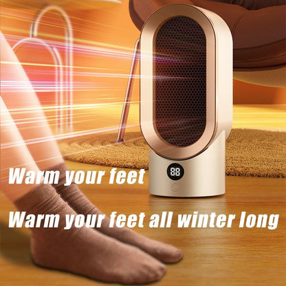 Luxora Airwave Portable Electric Fan Heater for Quick Warmth