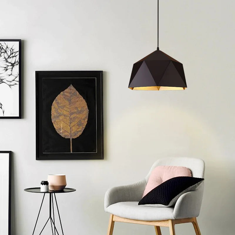 Lumora Modern Geometric Pendant Light for Kitchen Island Living Room Decor