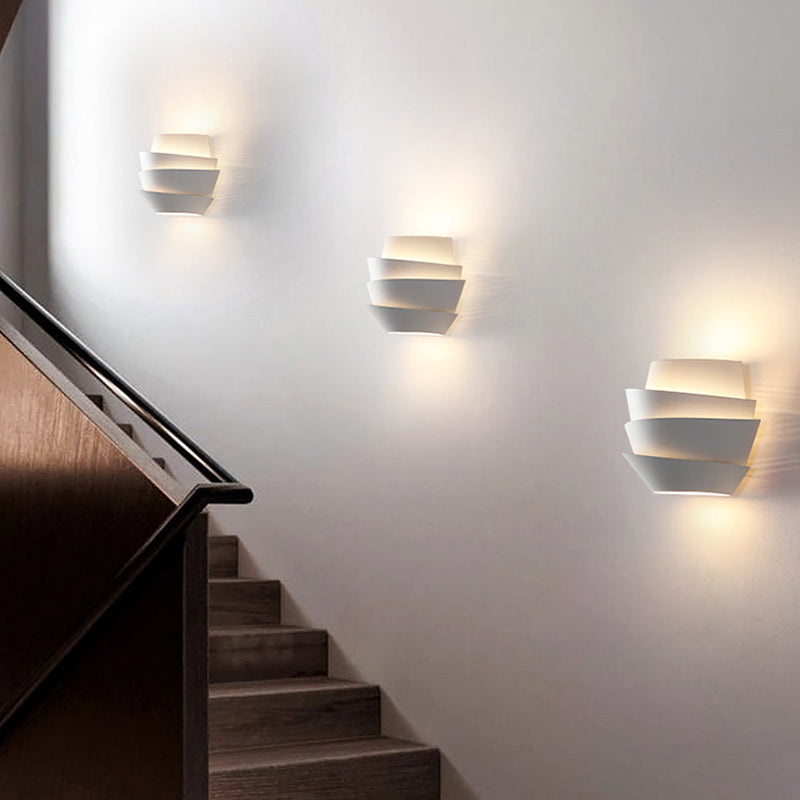 Lumora Modern Scandinavian Wall Lamp With Double Iron Lights, Nordic Designer Home Lighting