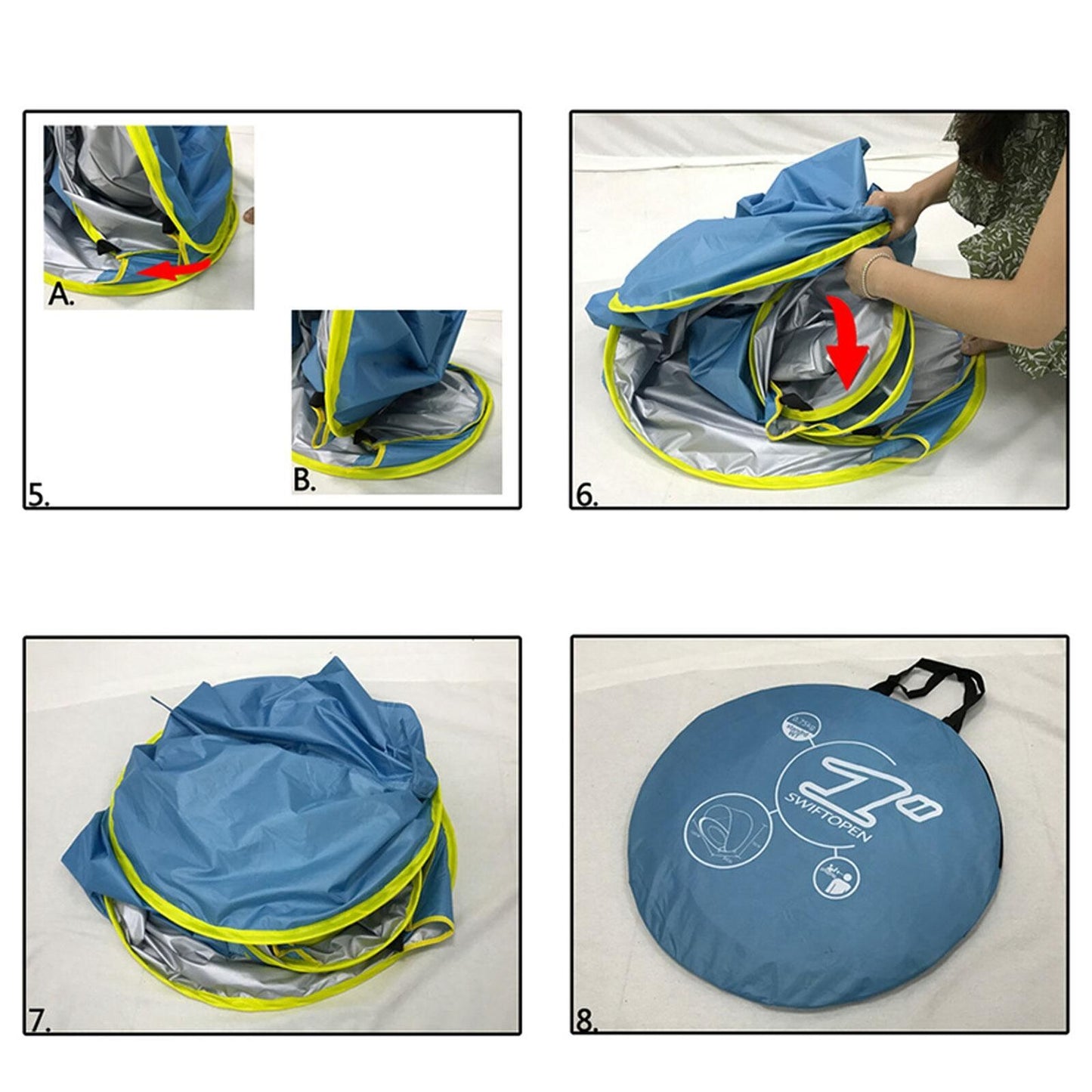 Royaleva Ultra Resistant & Waterproof UV Tent for Camping