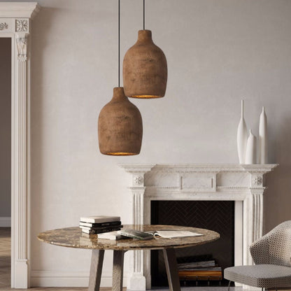 Rayvia Modern Adjustable Wabi Sabi Pendant Light - Contemporary Home Decor Ceiling Lamp