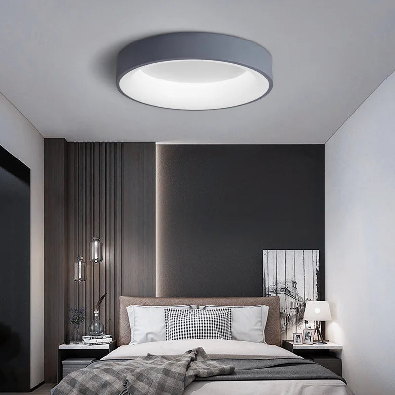 Royelux Modern LED Minimalist Ceiling Light for Contemporary Bedroom and Living Room