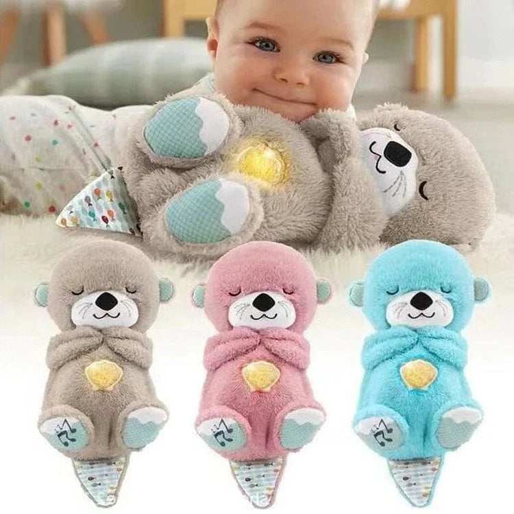 RoyaleGlow Calming Otter Plush for Stress Relief