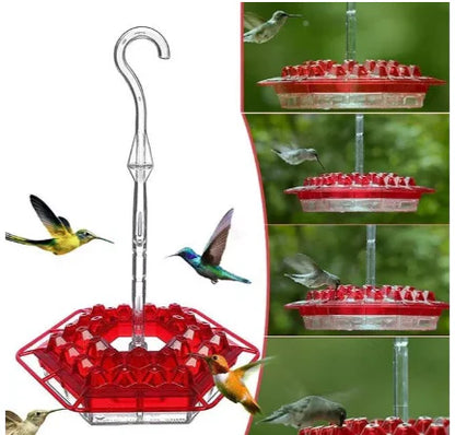 RoyaleGlow Ant Proof Hummingbird Feeder Outdoor Hanging Perch