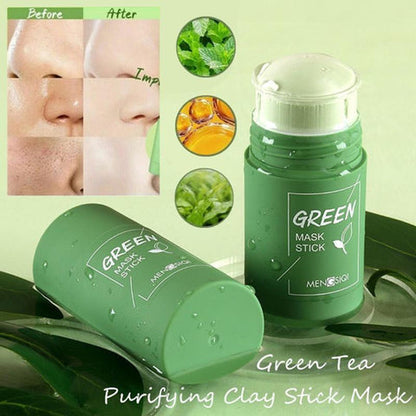 RoyaleGlow Green Tea Clay Deep Cleanse Mask Stick