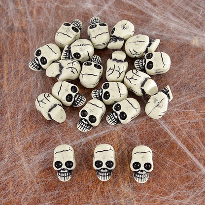 5pcs Halloween Skull Skeleton Topper Resin Skeleton Ornament 2024 Halloween Party Decoration Prop Scary Dessert Decor Accessorie 6