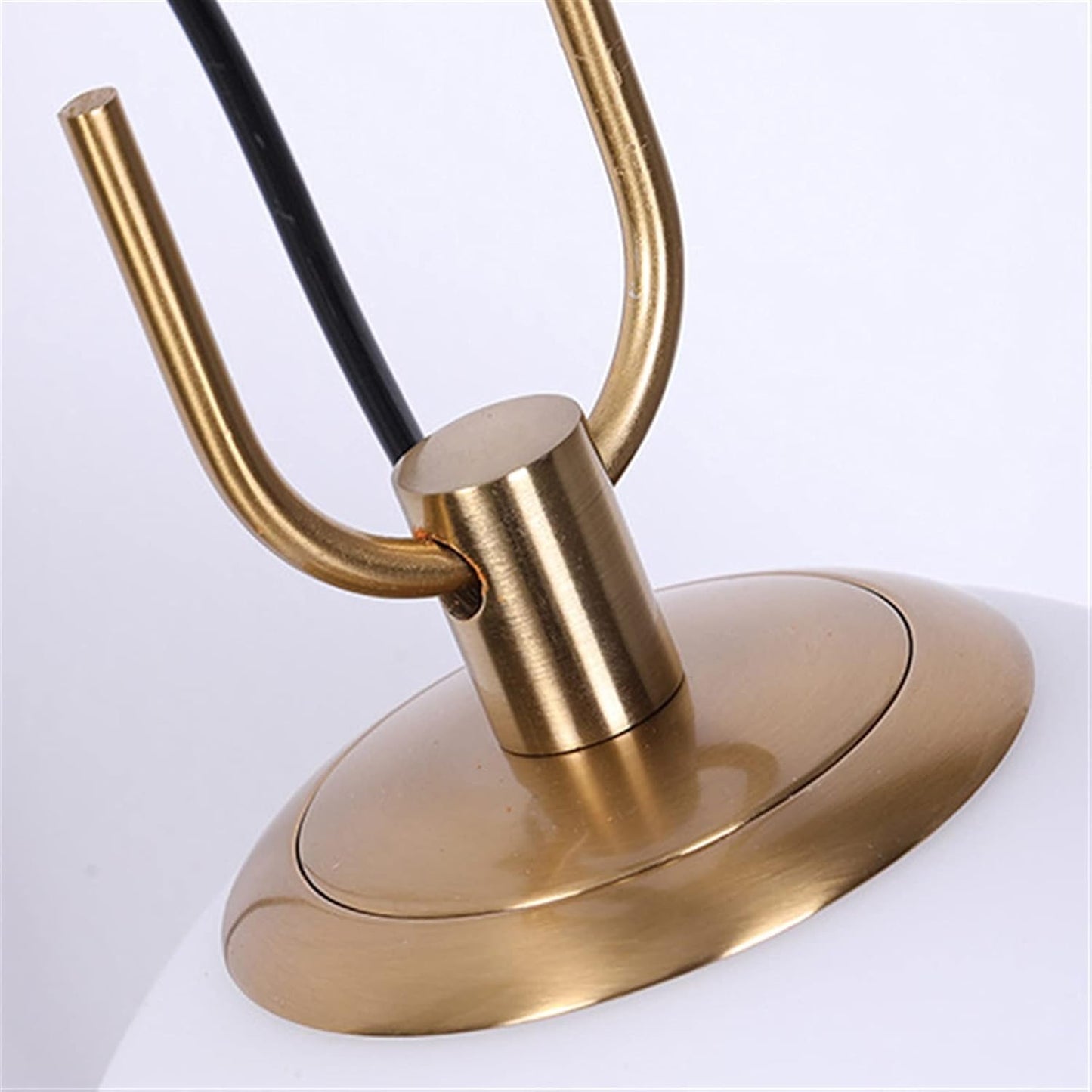 Luxora Globe Wall Lamp Mid-Century Metal Sconce for Bedroom Lighting