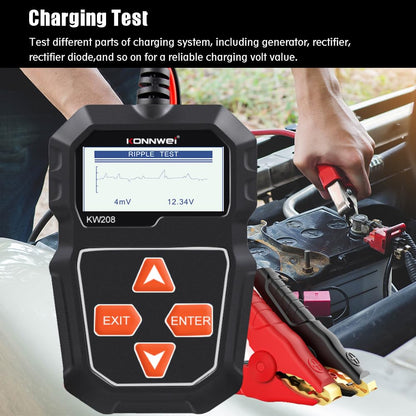 Luxora Car Alternator Battery Tester for 12V Batteries