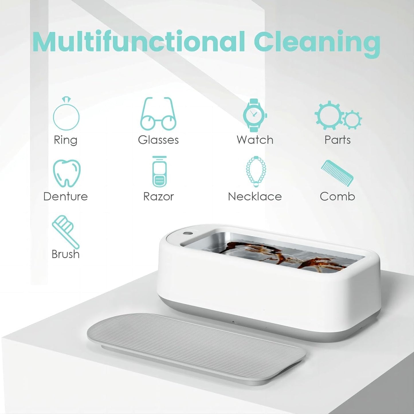 Luxora Ultrasonic Jewelry Cleaner Machine for Sparkling Items