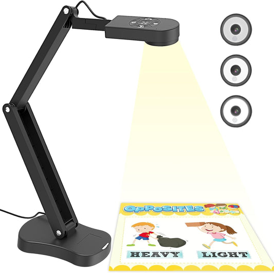 Luxora Document Camera for Teachers - 8MP USB High-Def