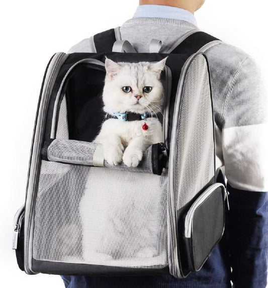 Luxora Backpack Carrier Cat with 180 Degree Bubble View