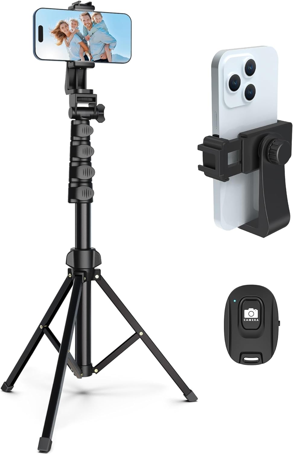 Luxora Portable Tripod Mount Stand for Cell Phone & Camera