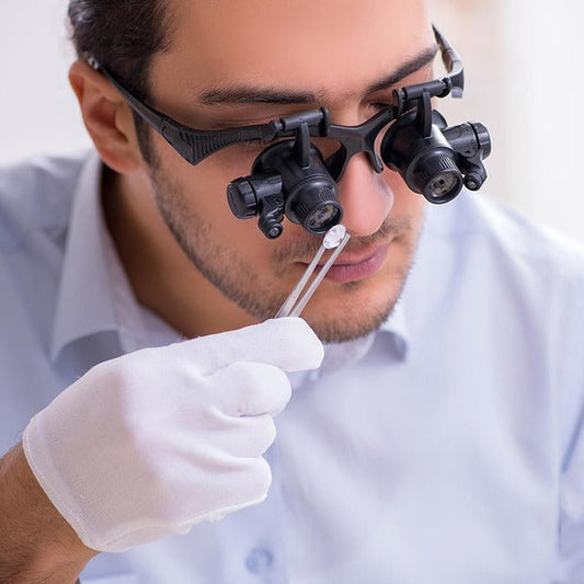 Luxora Magnifying Glasses with LED Light for Precision Work