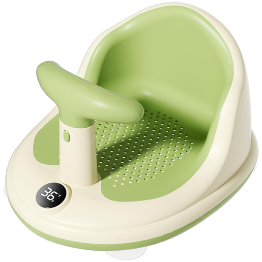 Luxora Baby Bath Seat with Wireless Thermometer and Safety