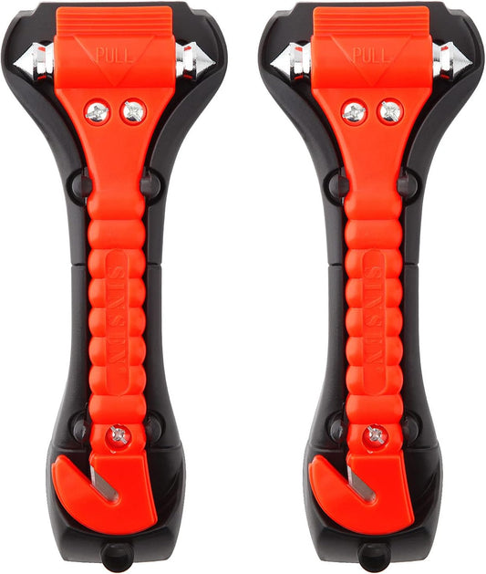 Luxora Car Safety Hammer Set Of 2 Emergency Escape Tool