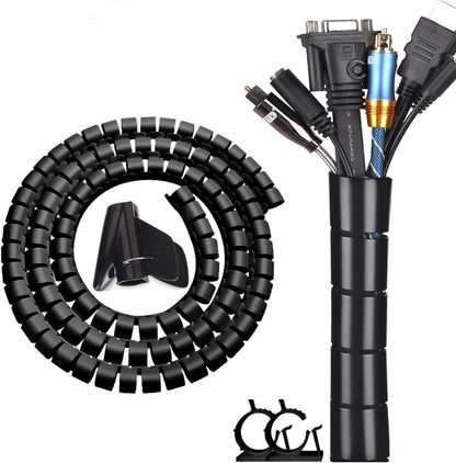 Royaleva Cable Organizer For Desk Efficient Wire Management