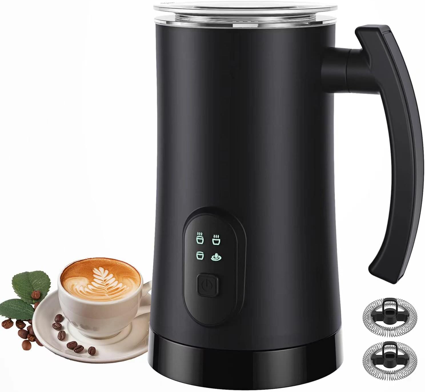 Royaleva Instant Electric Pot Milk Frother Steamer 4-in-1